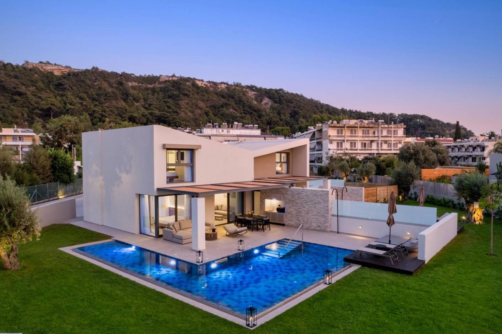 Alma Luxury Villas Ialysos (Rhodes) Exterior foto